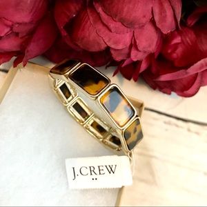 🎀Host Pick🎀 J Crew Tortoiseshell gold bracelet